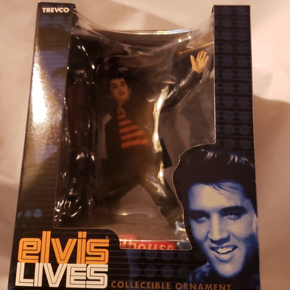 Trevco Elvis Lives Collectible Ornament
